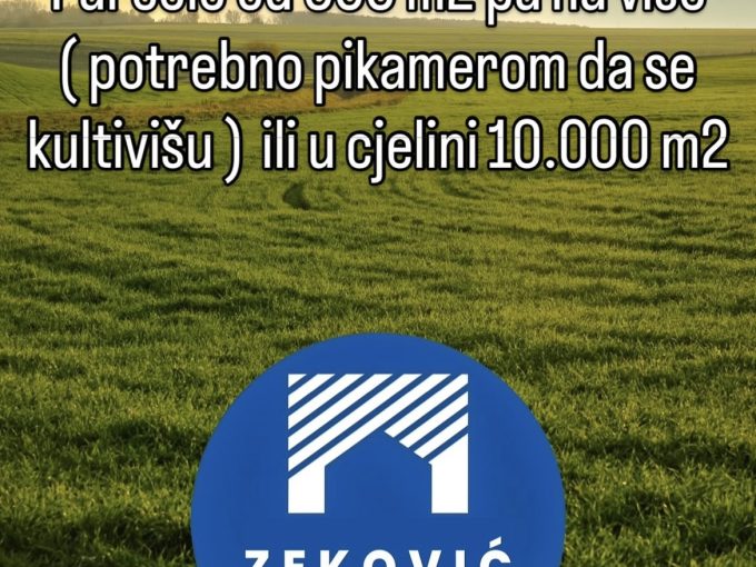 NOVO SELO parcele ili u cjelini